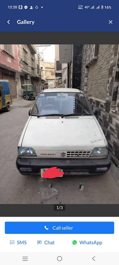 Suzuki Mehran 1991 Very good condition Alloy Rim Lcd new tyer