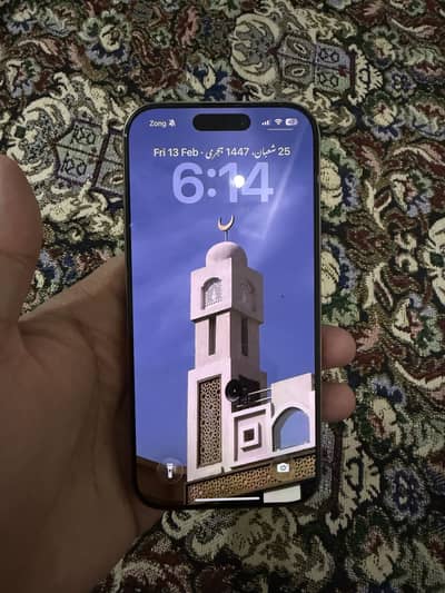 Iphone 16 Pro 256GB Natural Titanium Non PTA Dual E-Sim with Box