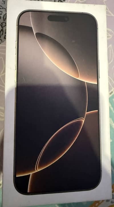 iPhone 16 Pro Max – Desert Titanium (PTA Approved, Dual eSIM)