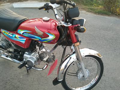 HONDA CD70 lush condition 2023/2024