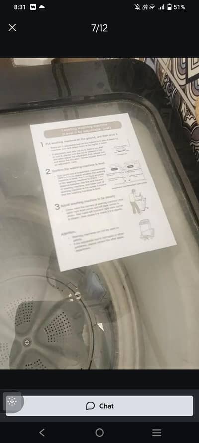 Automatic Washing Machine 8kg