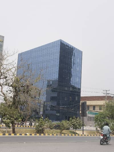 1 Kanal Life Time Commercial Basement+7 Storey Plaza For Sale In Johar Town Phase 2