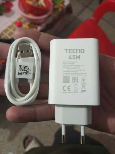 Tecno Camon 40 pro original Charger
