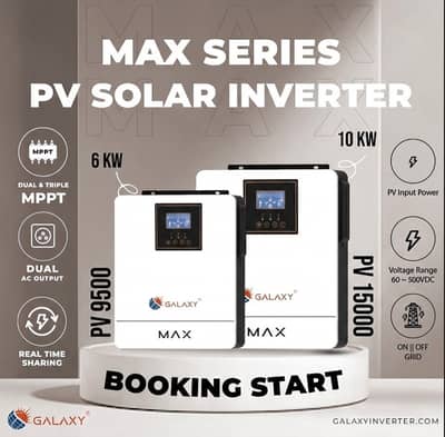 Galaxy Max Series PV Solar Inverters 6 KW Model