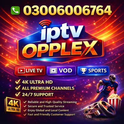 IPTV | Opplex IPTV | Starshare | 5G IPTV | mega4k IPTV