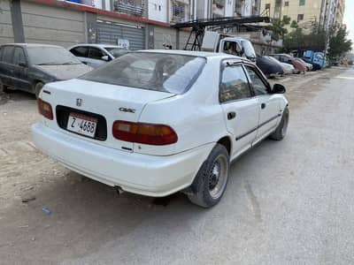 Honda Civic 1994 All Clear Minor body work require