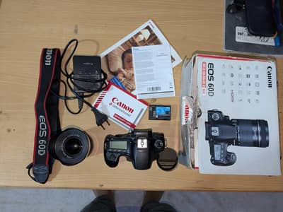 Canon 60d With 18/55 Lens