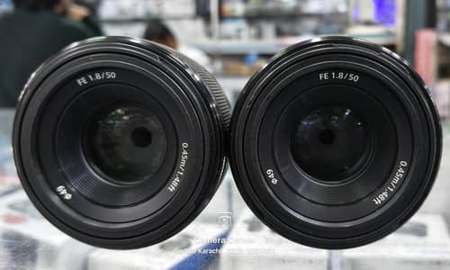 Sony 50mm 1.8 Full frame used Lens