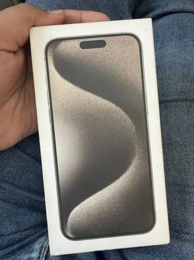 Apple iphone 15 Pro Max Complete Box