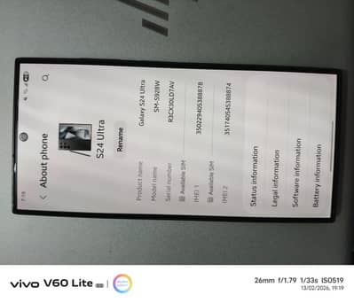 Samsung S24 Ultra 12/512