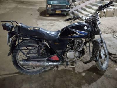 Suzuki 150 2016 model Karachi number 03182509716