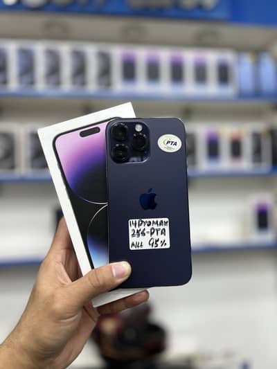 •iPhone 14 PRo Max 256GB PTa Approved