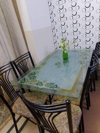 dining table with chairs