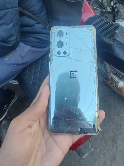 OnePlus 9pro 12Gb 256Gb Only display Dot and back crack   Baki all ok