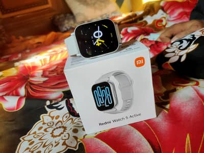 Redmi watch 5 active water proof 18 day long battery