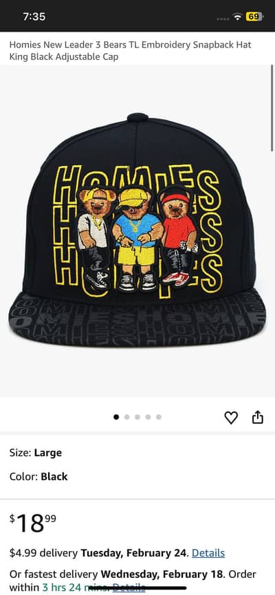 HOMIES Cap Top Level