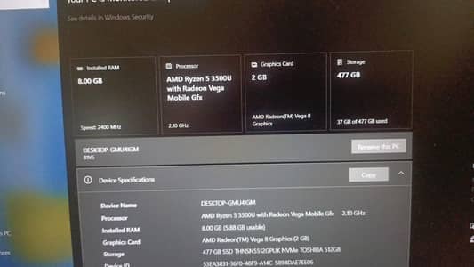Lenovo ryzen 5 read add