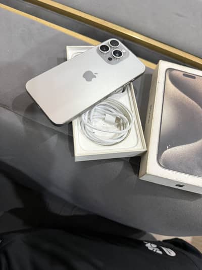 IPHONE 15 PRO MAX 256GB PTA APPROVED NATURAL