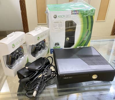 Xbox 360 with 2 wireless consoles