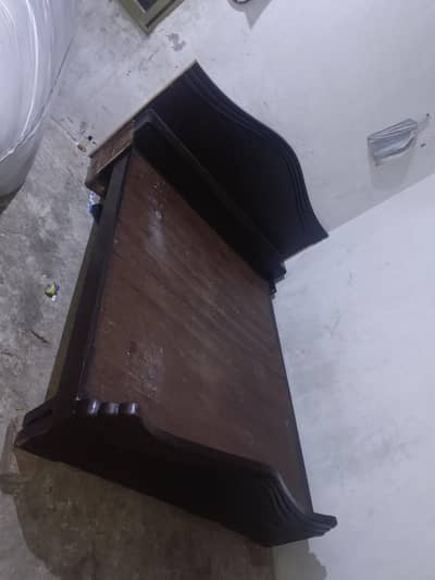 Strong Wooden Double Bed in Excellent Condition – For Sale