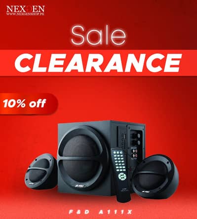 F&D & Audionic Mehfil Speaker – Powerful Sound System | Brand New