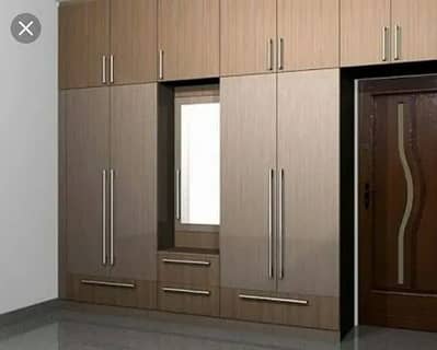 Wardrobe / Kitchen Cabinets / Media Wall / Doors / Wood Work/ Cupbord