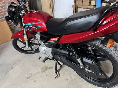 YAMAHA 125 YBZ DX RED COLOR | YAMAHA BIKE DX 125Z