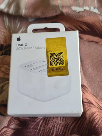 Original Apple 20W  USB - C  Power Adapter- 11 months warranty