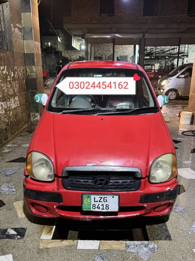 Hyundai Santro 2004 READ ADD THEN CALL Btr Cultus Mehran alto cuore