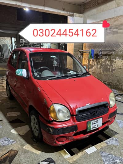 Hyundai Santro 2004 READ ADD THEN CALL Btr Cultus Mehran alto cuore