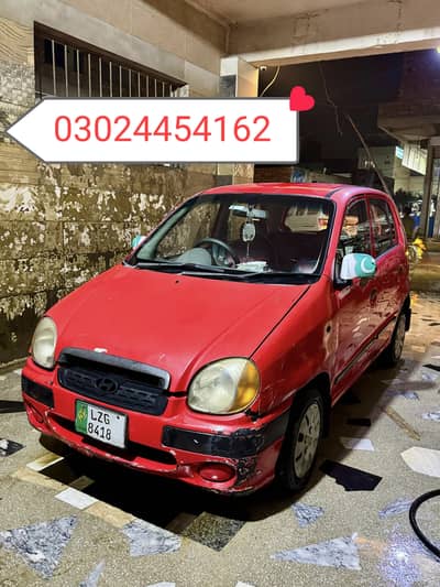 Hyundai Santro 2004 READ ADD THEN CALL Btr Cultus Mehran alto cuore