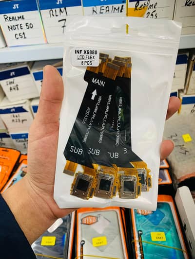 hot 50pro plus x6880 LCD flex