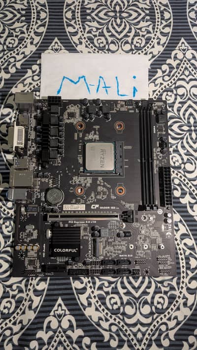 Colorfull battlex b450 2slot , Nvme , Ryzen 5 2600 combo .