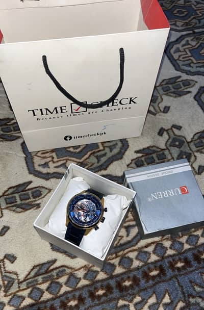 Curren mens watch (with warranty)