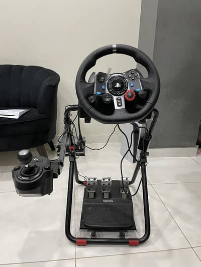 LOGITECH G29 STEERING WHEEL | GEAR | STANDS | PEDAL