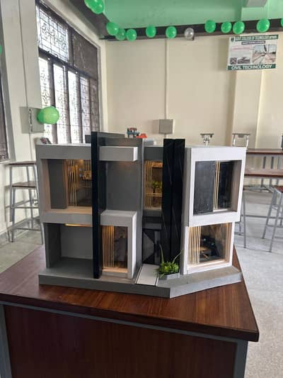 Architecture residential building 3D model