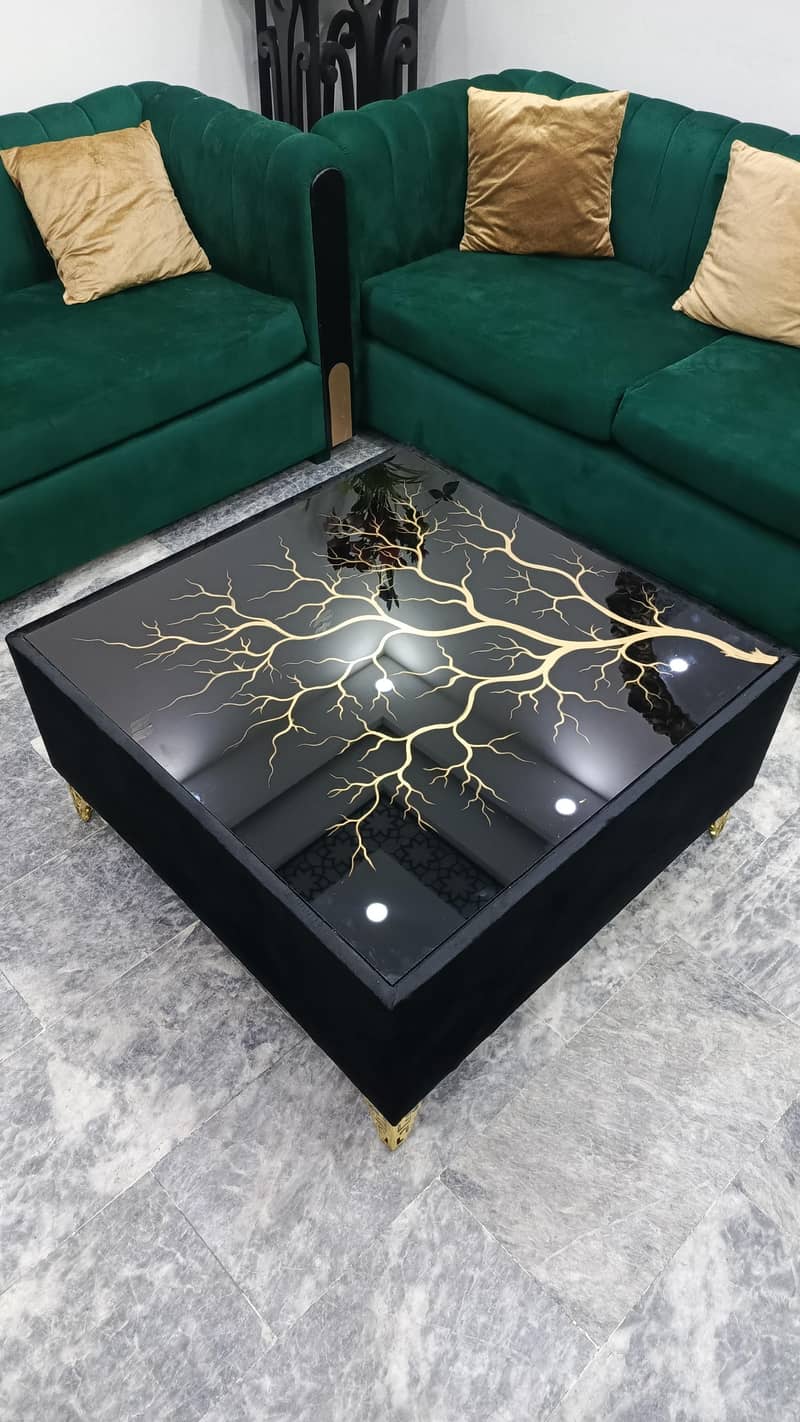 Glass-Top Central Table 0