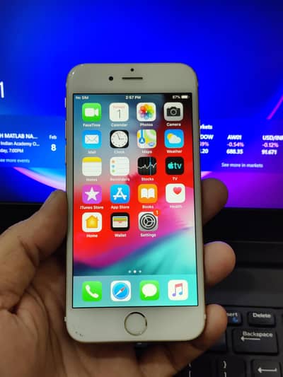 Apple iPhone 6 Golden Color  Non PTA Sim Not Working