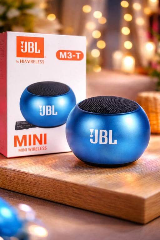 JBL M3-T Mini Wireless Speaker Type: Portable mini Bluetooth speaker