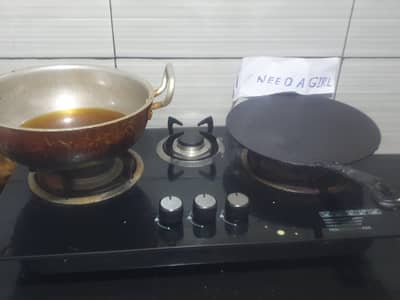 I need a girl for making food