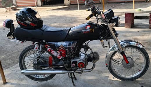 Full Modified Cd 70cc Double Saman