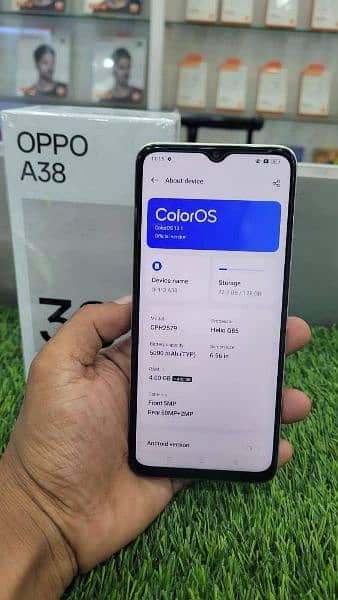 opop A38 8 GB RAM 128 GB memory 0322/07949/27