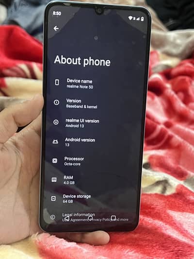 Realme note 50