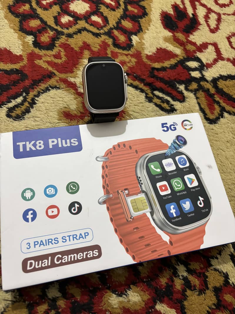 TK8 PLUS 5G android smartwatch 6