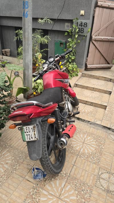YBR 125, 2016 model