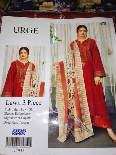 lawn 3 piece embroidery me