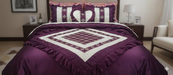 bride wedding Bed sheet