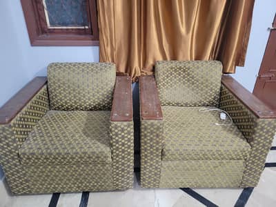5 seater sofa set used in home for few years.