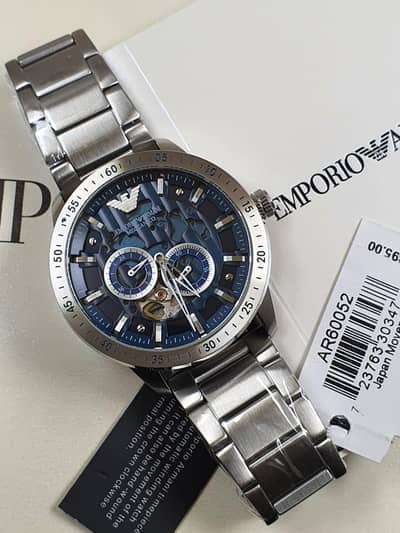 Emporio Armani's Stainless steel Quartz Watches