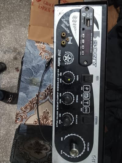 Amplifier and Buffer Speaker